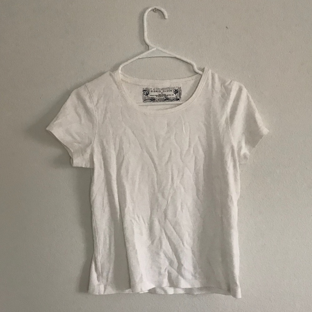 SIGRID OLSEN WHITE TEE